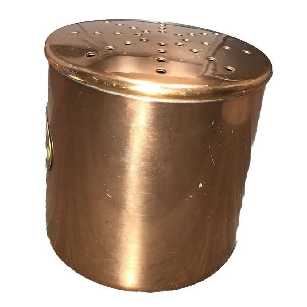 Vintage De La Cuisine Cheese‎ Shaker Copper Tone Made In USA